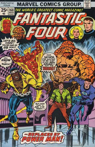 Fantastic Four #168 (1975) Luke Cage Replaces the Thing!