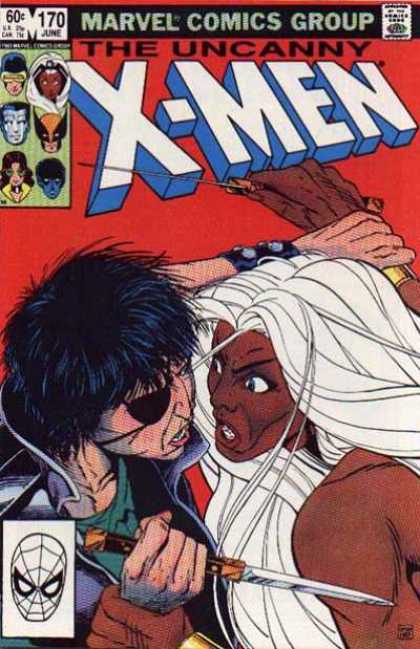 Uncanny X-Men #170 (1983) Storm vs Callisto VF/NM