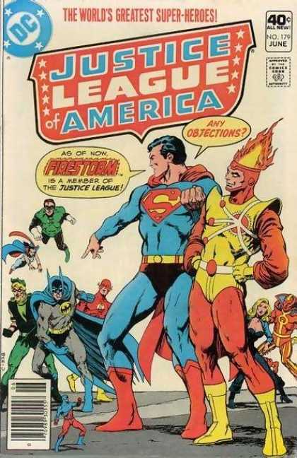 Justice League of America #179 (1980) 1st Firestorm!