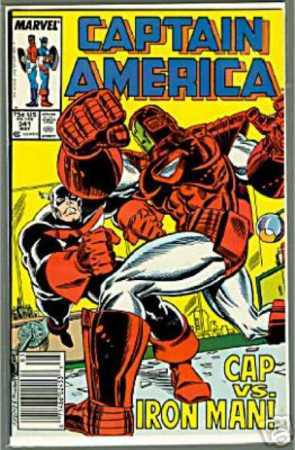Captain America #341 (1988) 1st Battlestar (Falcon & Winter Soldier)