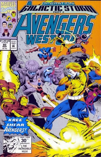 The West Coast Avengers #80 (1992)
