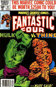Marvel's Greatest Comics 92 (1980) Signed by Joe Sinnott