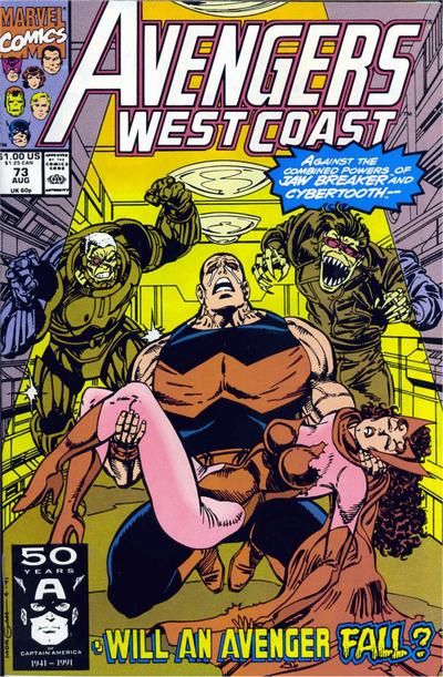 The West Coast Avengers #73 (1991)