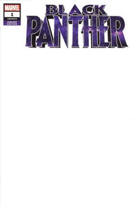 Black Panther #1 (2018) Blank Variant